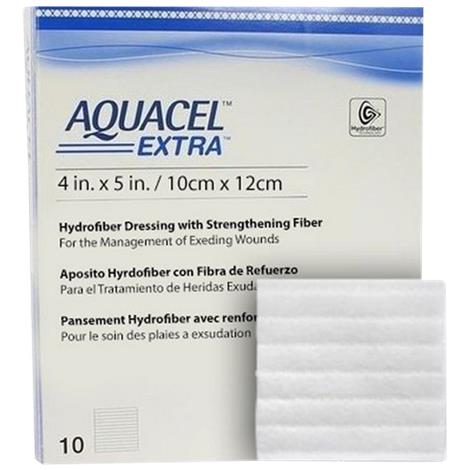 ConvaTec Aquacel Extra Hydrofiber Wound Dressing ConvaTec Aquacel Extra Hydrofiber Wound Dressing