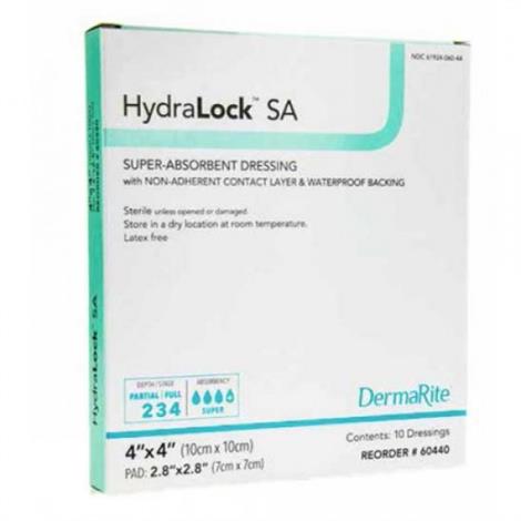 DermaRite HydraLock SA Polymer Super Absorbent Dressing DermaRite HydraLock SA Polymer Super Absorbent Dressing