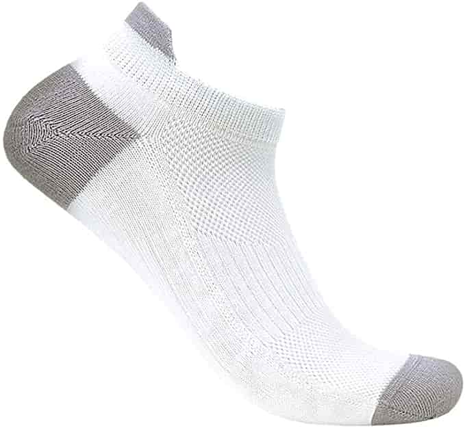 Diabetic Sock, White and Black, Crew and Ankle Diabetic Sock, White and Black, Crew and Ankle