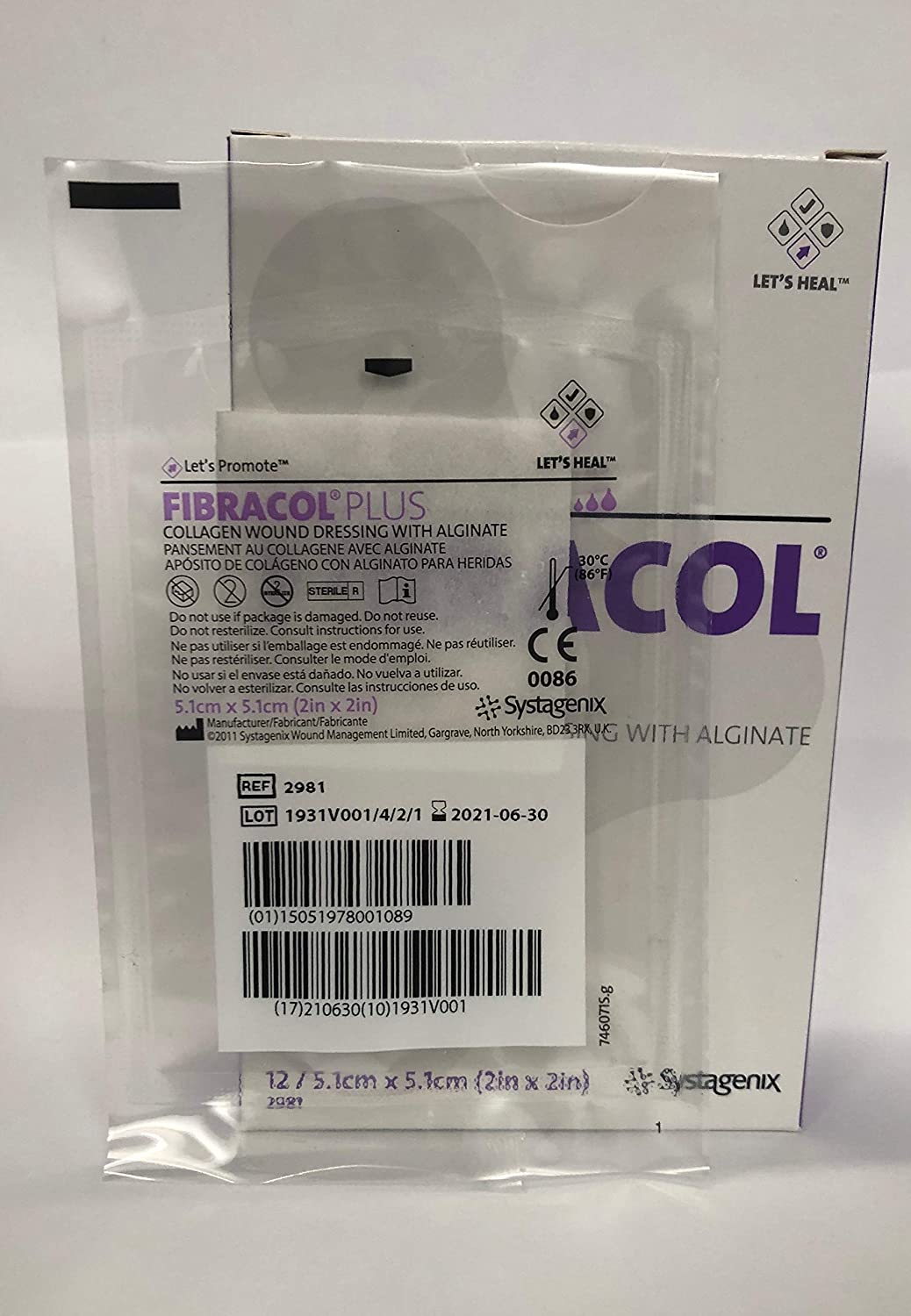 FIBRACOL Plus Collagen Wound Dressing with Alginate FIBRACOL Plus Collagen Wound Dressing with Alginate