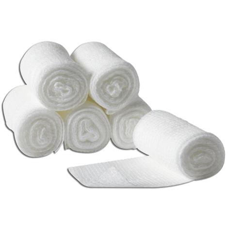 Gauze, Rolled Stretch Conform Type, Multiple Sizes NON-STERILE
