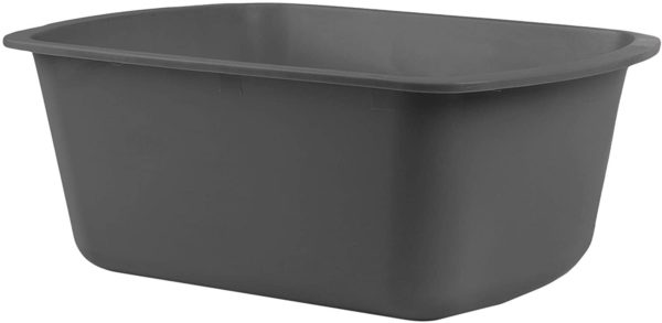 Graphite Wash Basin McKesson Plastic Rectangle 8 Quart