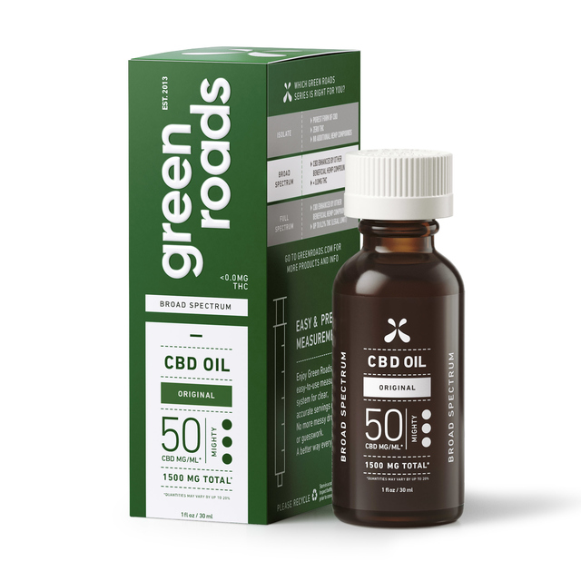 Green Roads CBD-BROAD SPECTRUM CBD OIL - 1500MG