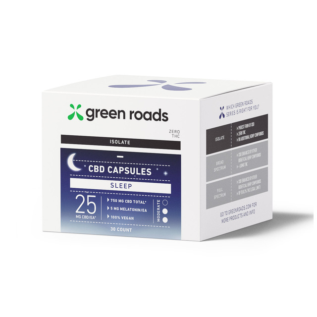 Green Roads CBD-CBD SLEEP CAPSULES - 750MG
