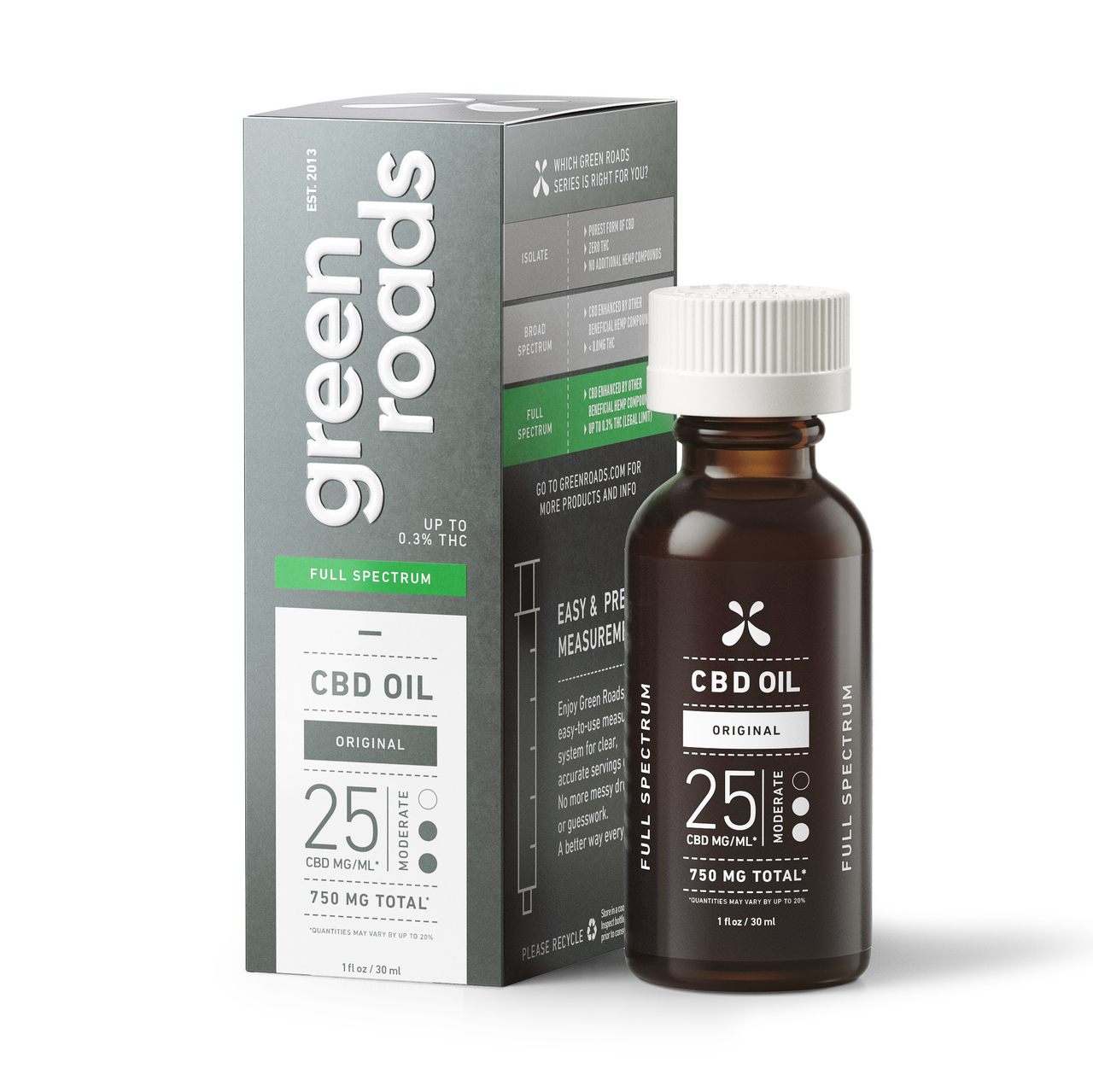 Green Roads CBD-FULL SPECTRUM CBD OIL - 750MG