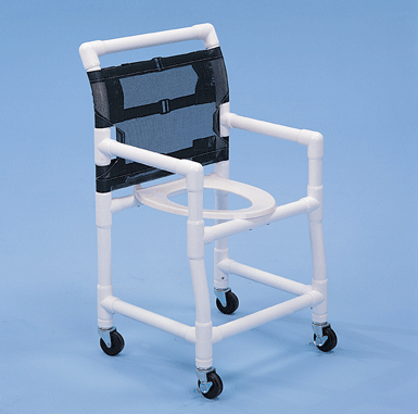 Healthline PVC Shower Commode Chair