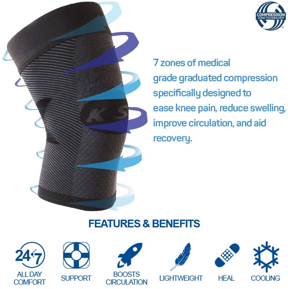 Ing Source OrthoSleeve KS7 Compression Knee Sleeve Ing Source OrthoSleeve KS7 Compression Knee Sleeve
