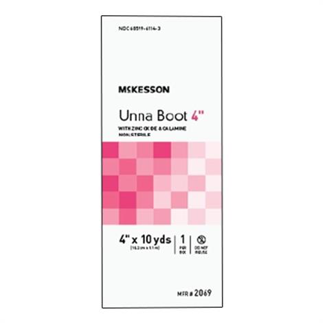 McKesson Non-Sterile Cotton Unna Boot With Calamine McKesson Non-Sterile Cotton Unna Boot With Calamine
