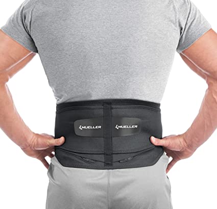 MuellerLumbar Support Back Brace with Removable