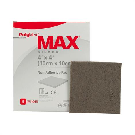 PolyMem MAX Silver Non-Adhesive Pad Dressing AG