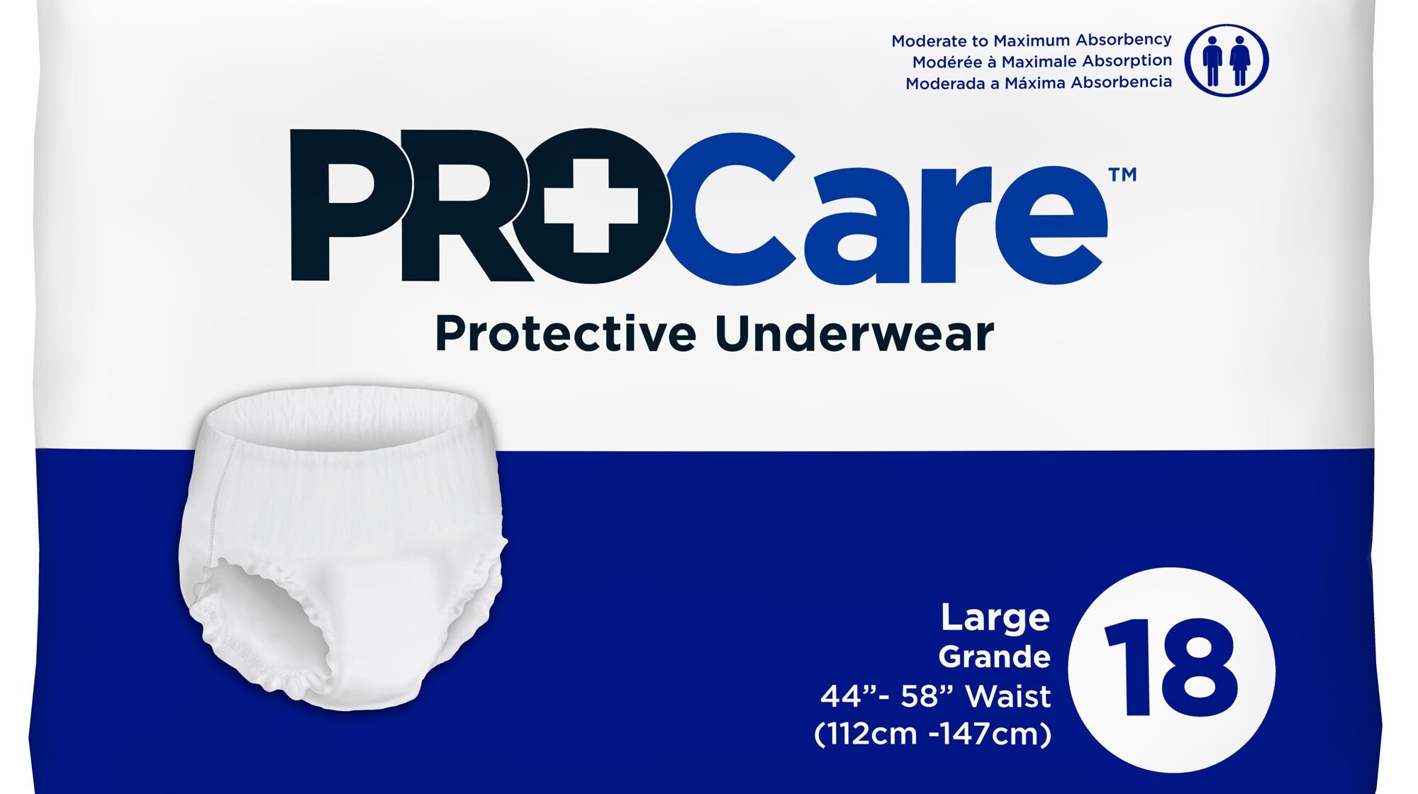ProCare Protective Underwear-Lrg
