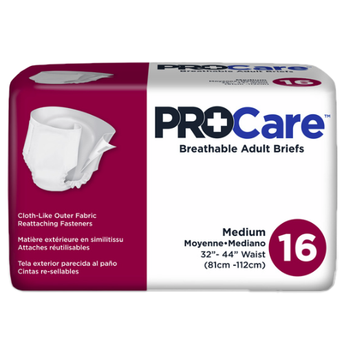 ProCare Adult Underwear Pull On X-Large Disposable Moderate Absorbency,  CRU-514 - Pack of 14