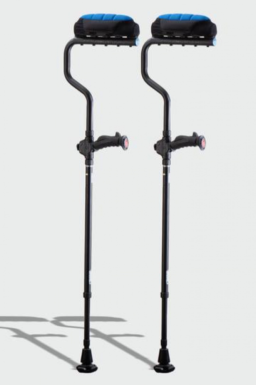 1Ergoactives Ergobaum Dual Underarm Crutches (Pair)
