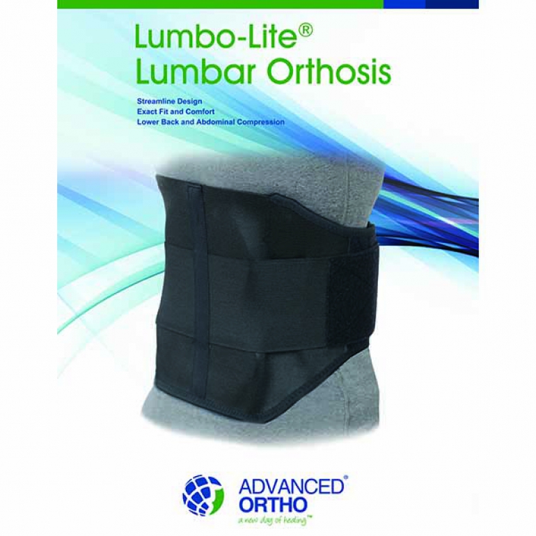 advanced orthopedic Lumbo Lite Lumbar Orthosis