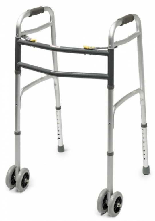 Bariatric Walker with Double Wheels