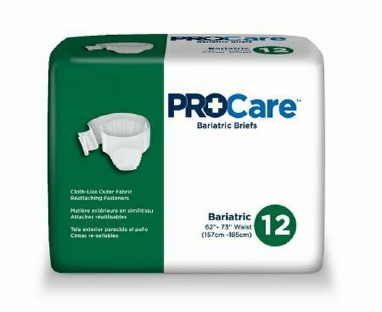 Briefs-Procare Bariatric Briefs by First Quality XXL