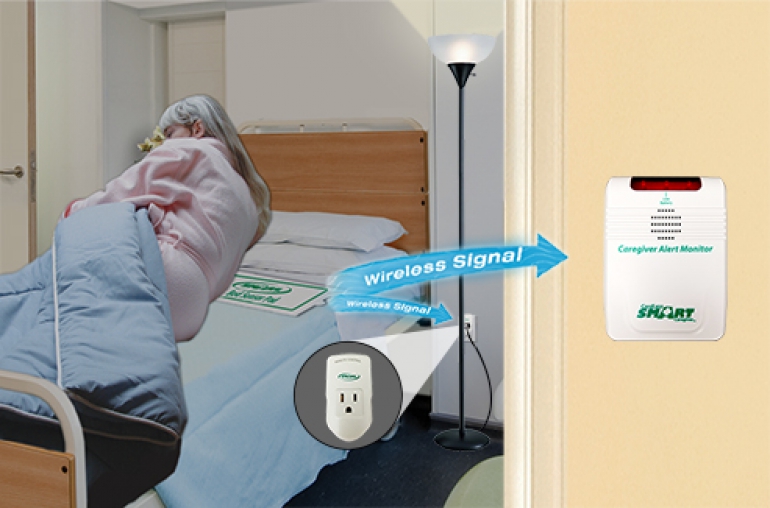 Caregiver Bed Mat -Alarm-Lite Switch2