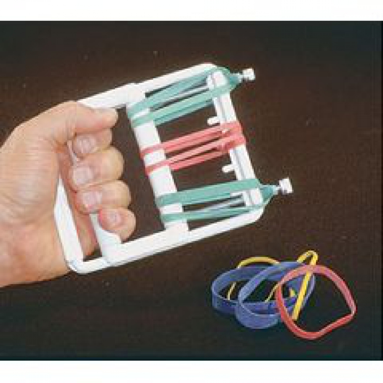 Deluxe Hand Exerciser with Rubber Bands