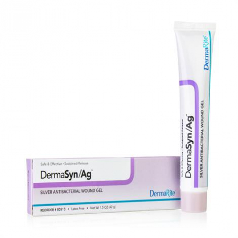 DermaRite DermaSyn/Ag Antimicrobial Silver Wound Gel