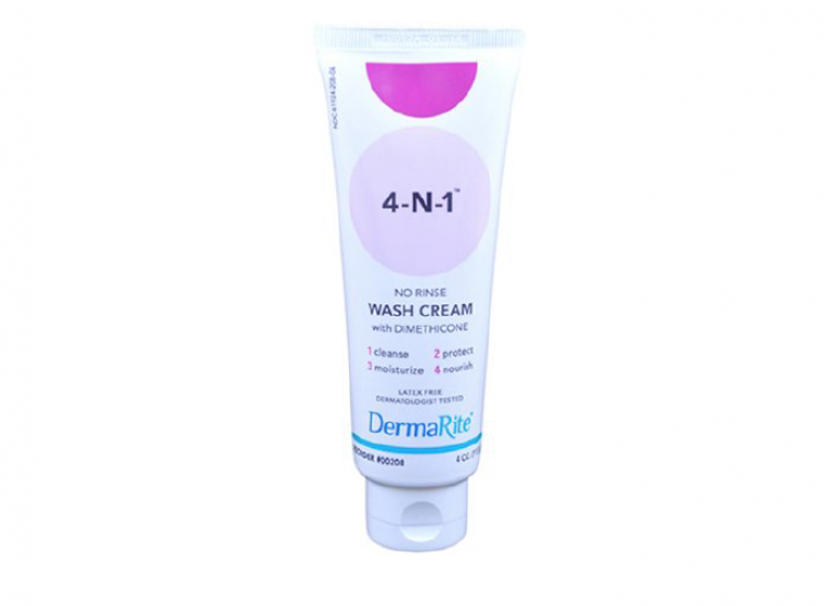 Dermarite Industries 4-n-1 No Rinse Wash Cream