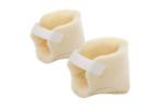 Essential Medical Sheepette Synthetic Sheepskin Heel Protectors