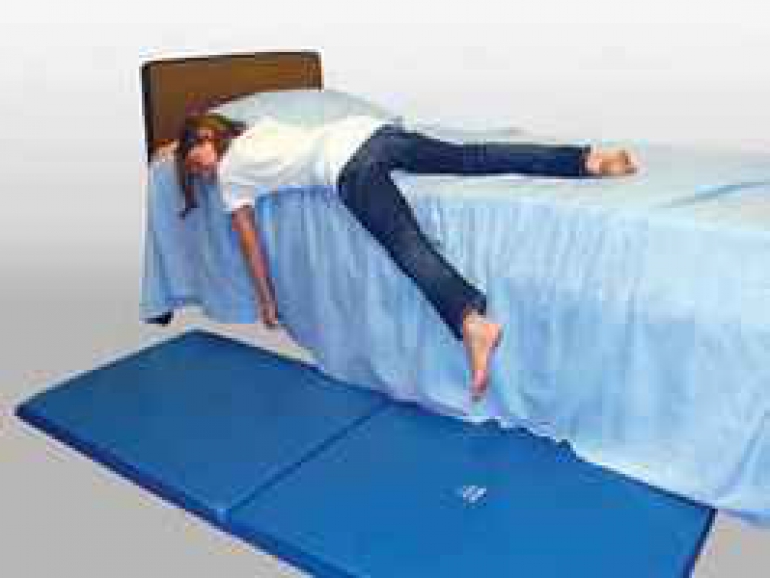 MAT, FALL BEDSIDE TRIFOLD 72X30X2 (1 R. A. Caldwell Co. Inc.