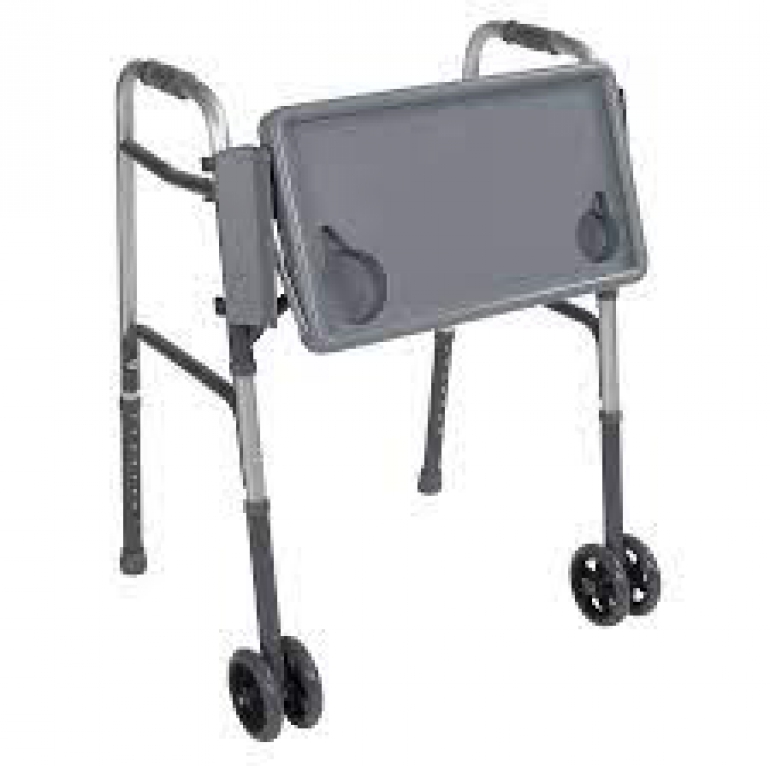 Folding Flip Tray for Walkers