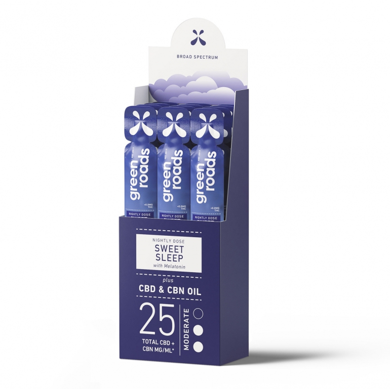 Green Roads CBD-CBD NIGHTLY DOSE, SWEET SLEEP - 25MG