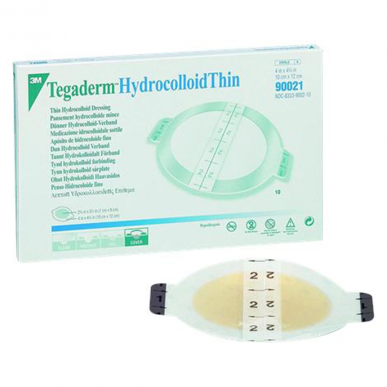 Hydrocolloid, Tegaderm Thin Multiple Sizes
