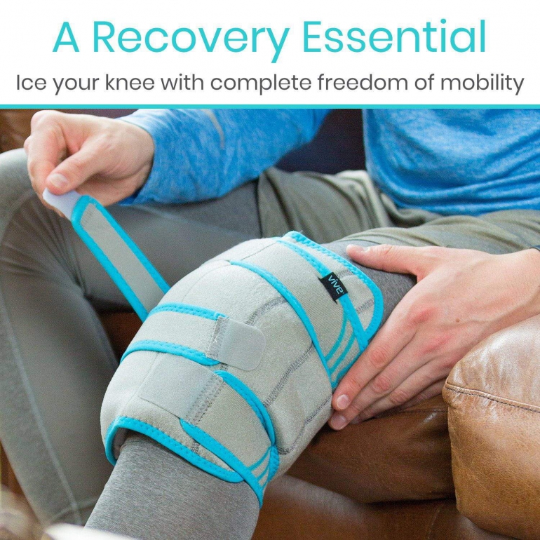 Knee Ice Wrap and Support Vive Healthcare