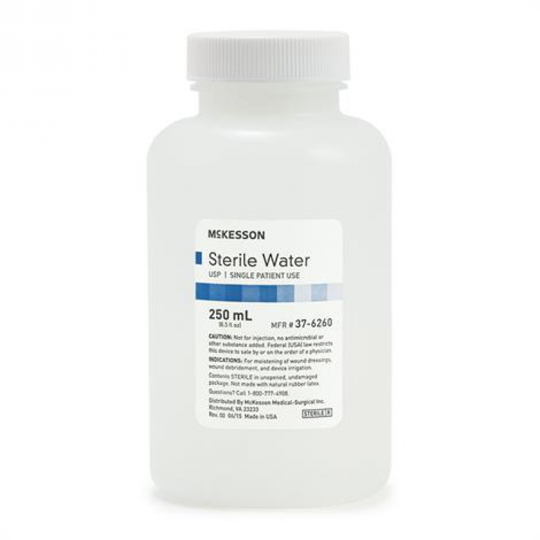 McKesson Irrigation Solution Sterile Water for Irrigation, Multiple Sizes