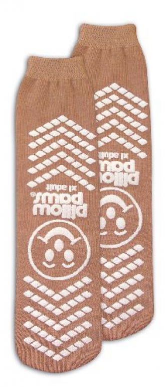 SLIPPER, SOCK TAN ADLT XLG by PBE