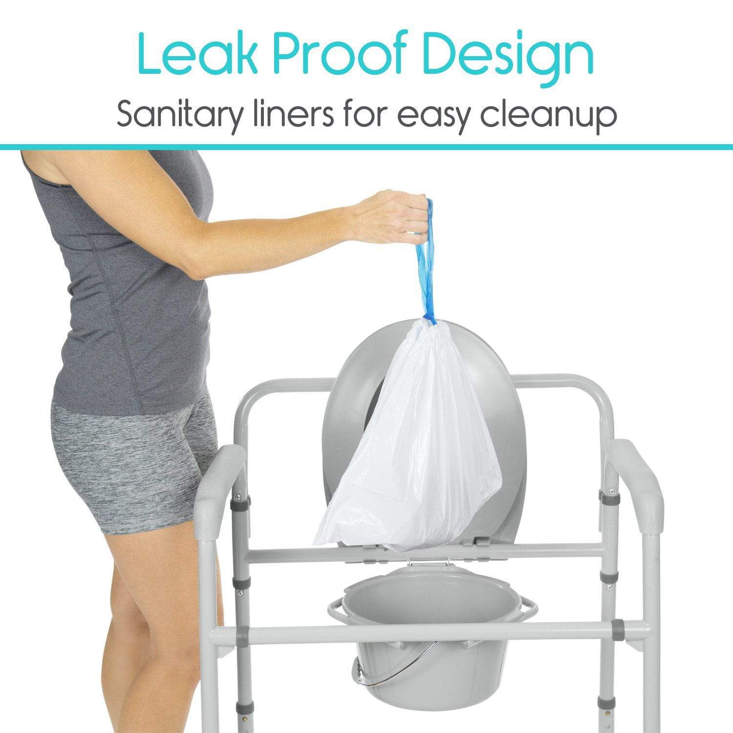 Vive Healthcare commode liners for pails Vive Healthcare commode liners for pails